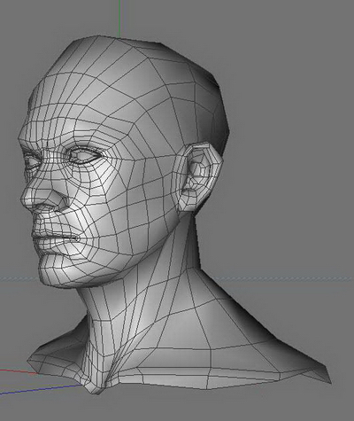 Body Part 3Ds Max Model£º Head and Neck