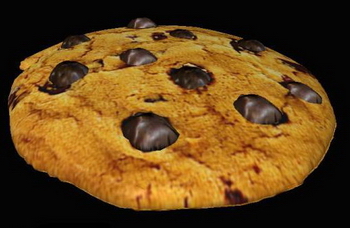 3D Model of delicious cookies
