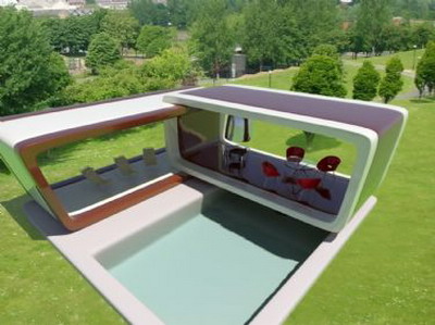Exterior Design: Swimming Pool and Arbour 3Ds Max Model
