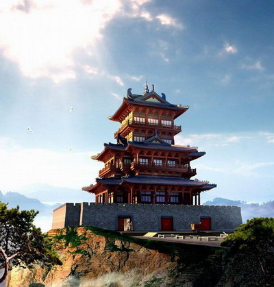 Chinese Traditional Architecture Series: Tower Castle