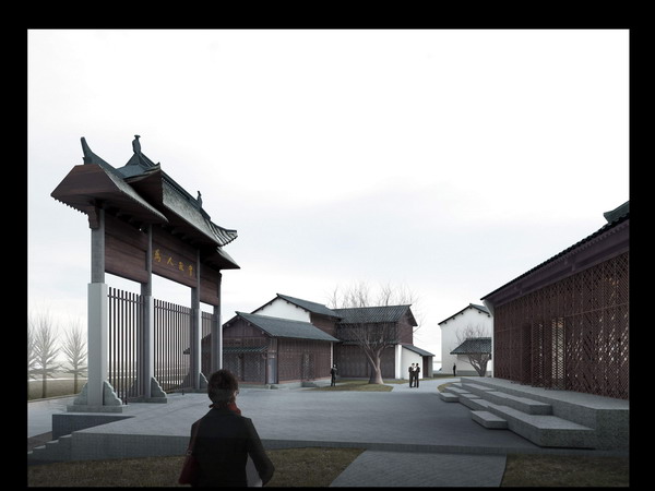  classical Chinese pavilions  /  outdoor constructions  (10)