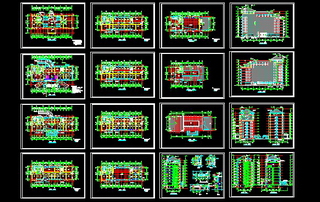 Authority office building CAD drawings