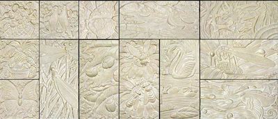 Classical Pattern Relief Sculpture 3DsMax Map A £º Forest Elements