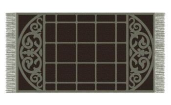Black squares pattern carpet fabric texture