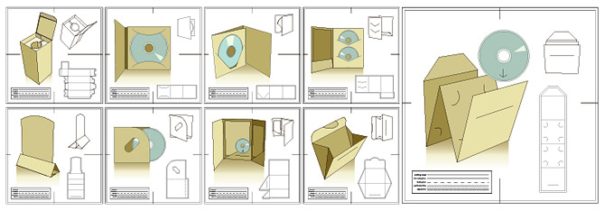 Papier- und Verpackungs-design