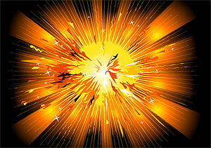 Vektor-Explosion-Hintergrund-material