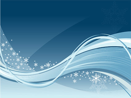 dynamic vector winter background material