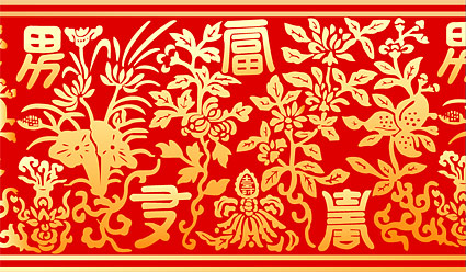 中国の古典的なパターンの富のパターン