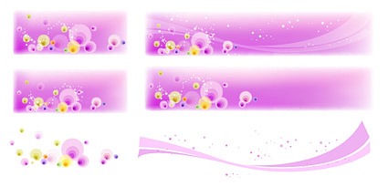 Vector fantasy background material-2