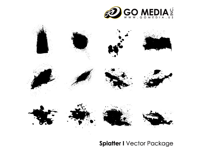 Media Vektor materiell Produkte - Tinte-2