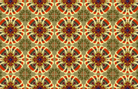 Mosaico clásico patrón vector-4