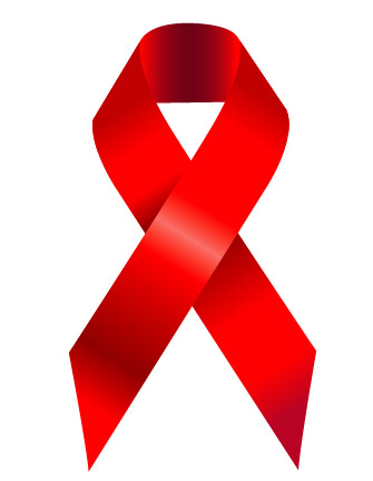 AIDS tanda-tanda vektor bahan
