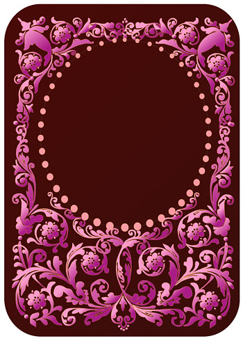 Continental padrão purple