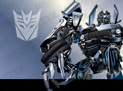 Transformers vector วัสดุ