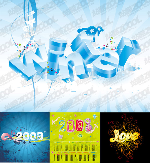 Vector material for theme