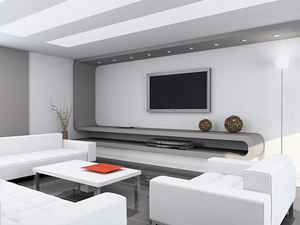 Modern living room butik gambar bahan-6