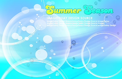 Sommer koreanischen Stil Hintergrundmaterial layered Psd-1