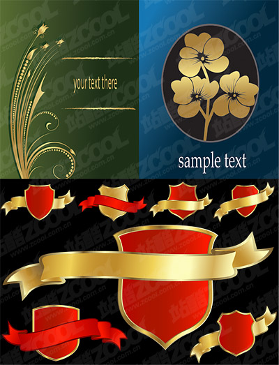 Gold Series vector