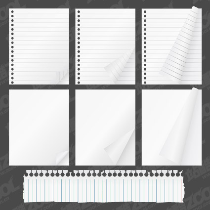 Notepad хартия материал