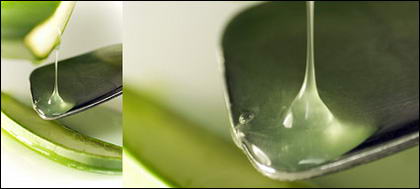 Material de imagen líquido de Aloe