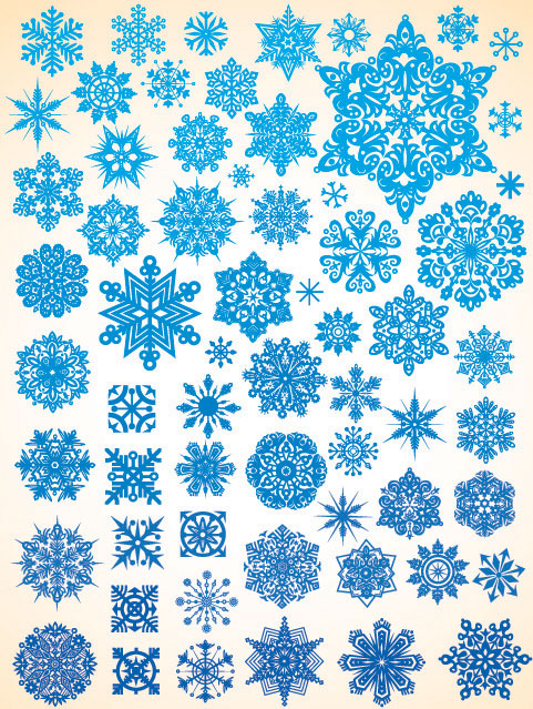 snowflake вектор, материални -1