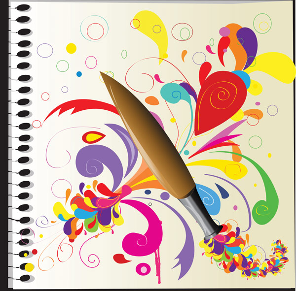 पेन, रंग लाइनों