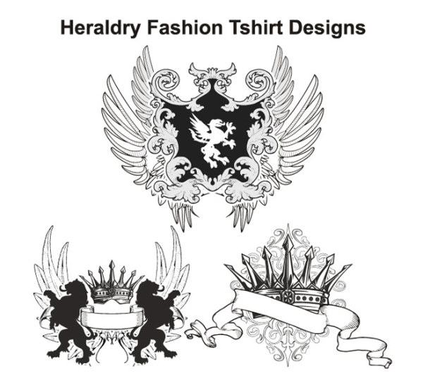 Diseño de la camiseta de vectores