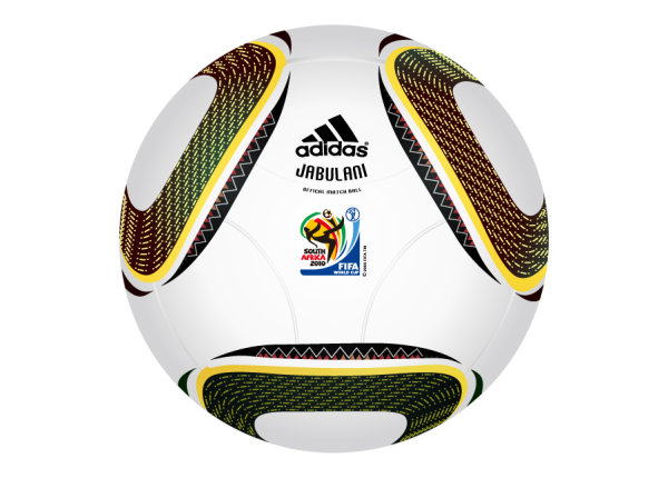 世界カップ 2010年の特別な球のベクトル