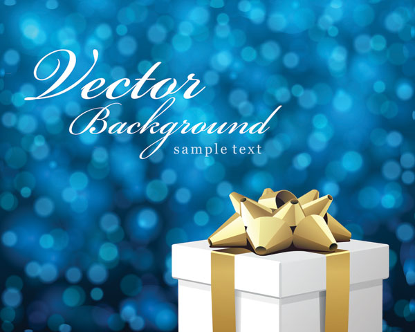 Presents the background Fantasy Vector