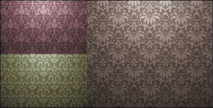 ヨーロッパ スタイルのタイル張りの背景パターン ベクトル材料