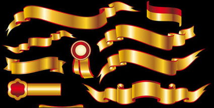 Ouro Banner Vector