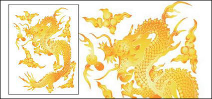 Golden Dragon vektor