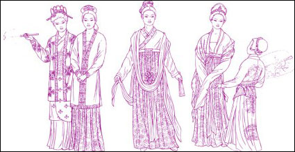 Combinaison de Tang, vêtements chinois