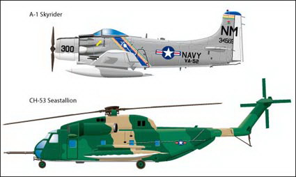 Aviones militares de material de vectores