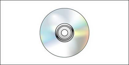 Matériau de CD-ROM exquis de vecteur