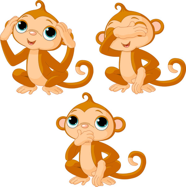 monkey vector clip art - photo #10