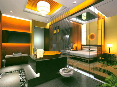 Hotel Room With Spa