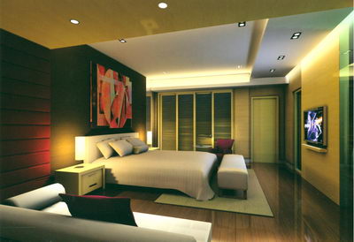 Luxury Bedroom-Contemporary art