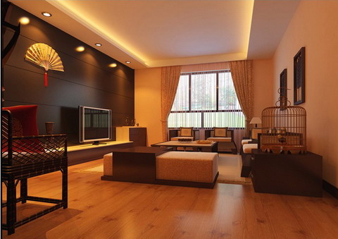 Modern Chinese-style living room