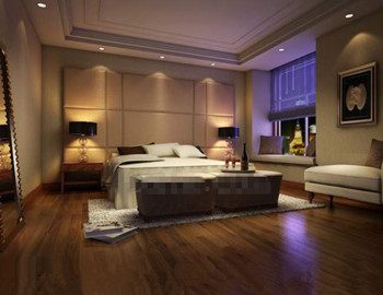 Modern luxury and comfortable bedroom