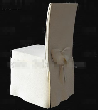 White butterfly knot chair