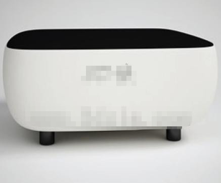 Modern personalized black and white sofa