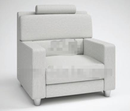 Fashion light gray fabric sofa