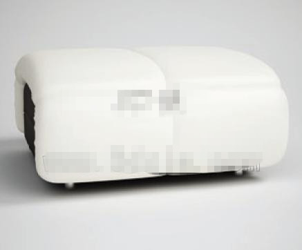 Personalized fashion pure white sofa