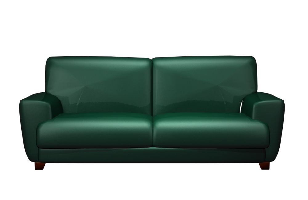 Dark green sofa 3d model of Chinese