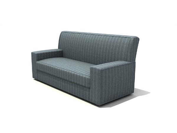 Simple and elegant Chinese-style gray sofa