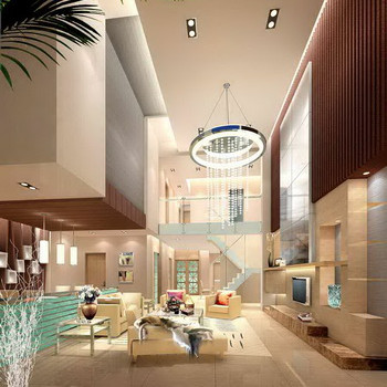 Modern luxury penthouse living room