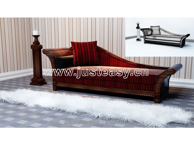 European retro sofa