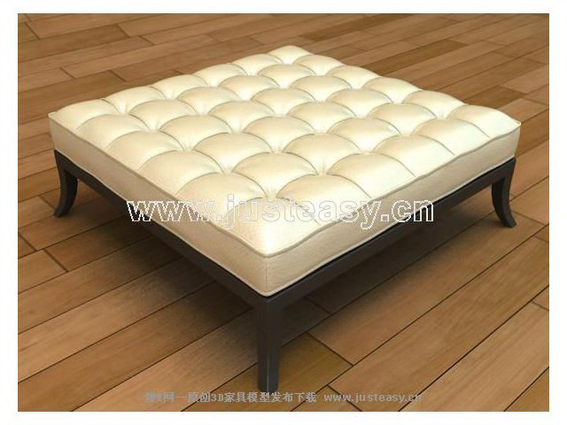 3D model of soft stool (including materials)