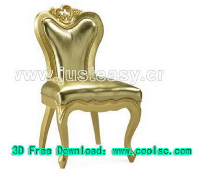 3D model of neo-classical chairs (including materials)